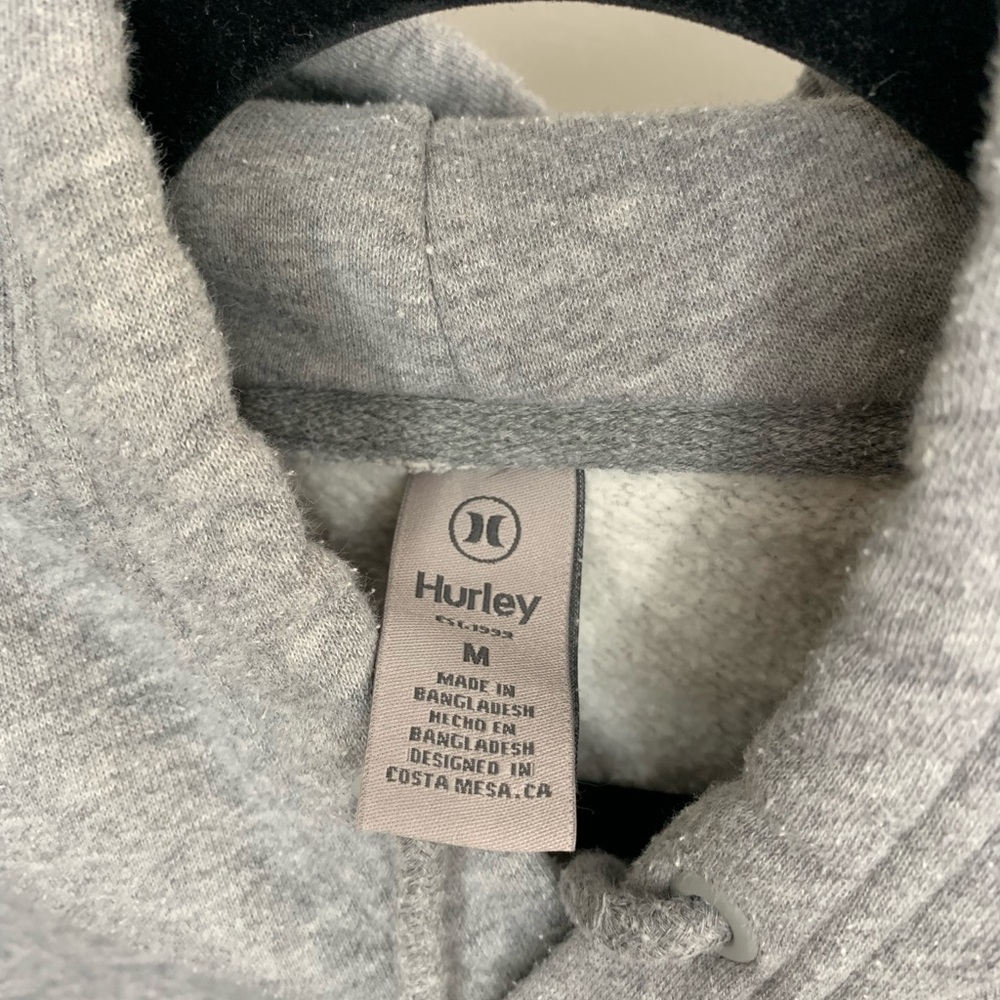 Hurley Gray Graphic Hoodie - Picture 3 of 4